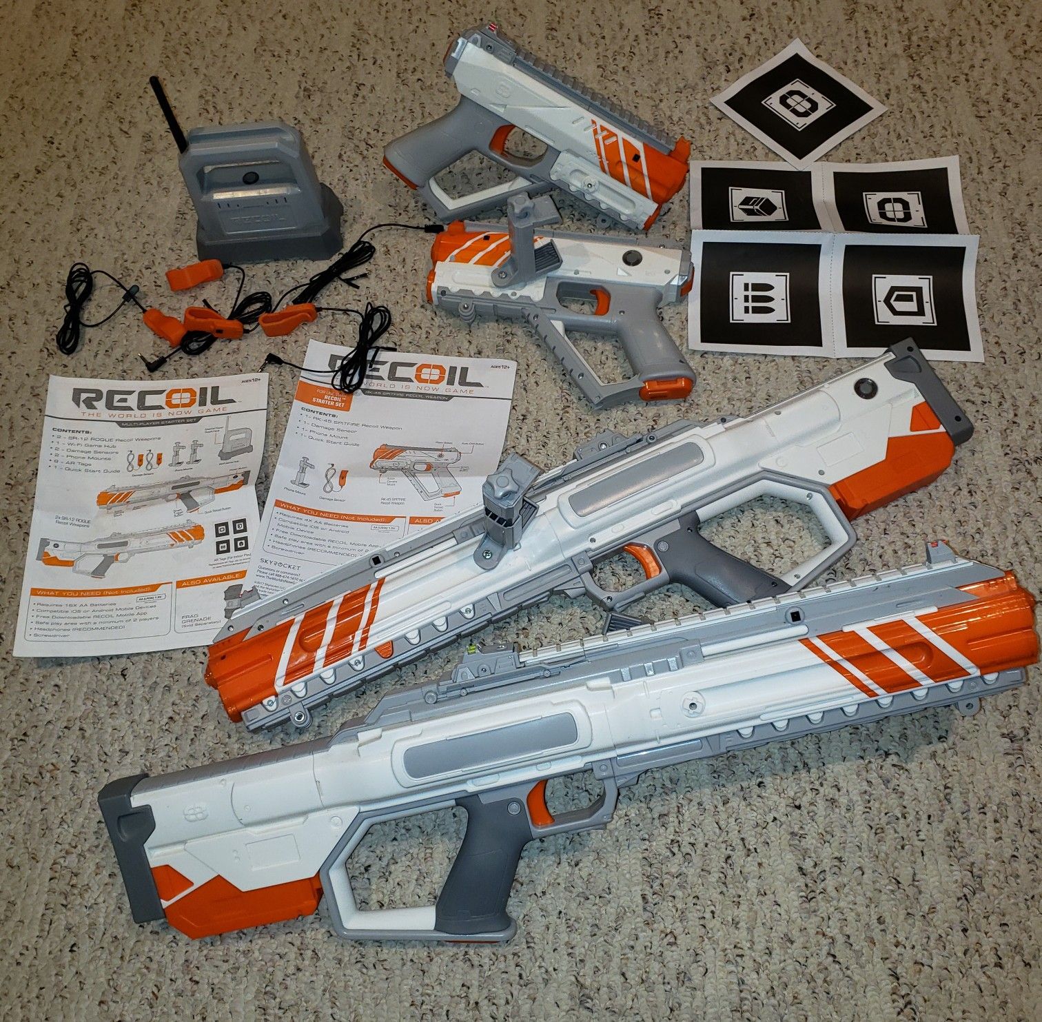 Recoil Striker Elite Edition Multiplayer Starter Set Laser Tag 2