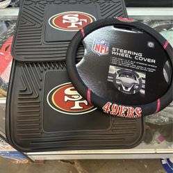 49’ers Floor Mat Set