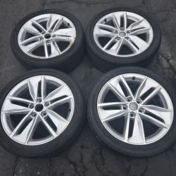 Rims. 18.  Audi.  5x112.  Good Condition 