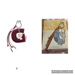 NEW Pin for Love “G” Letter Pendant Labubu The Monsters