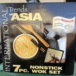 Trends of Asia 7-Piece Nonstick Wok Set – New in Box