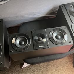 Sony CS Bookshelf Speakers