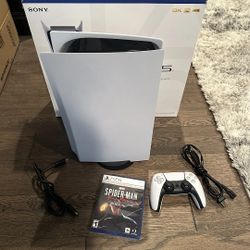 Sony PlayStation 5 Disc Edition PS5 Used Working
Console, Controller, Headset