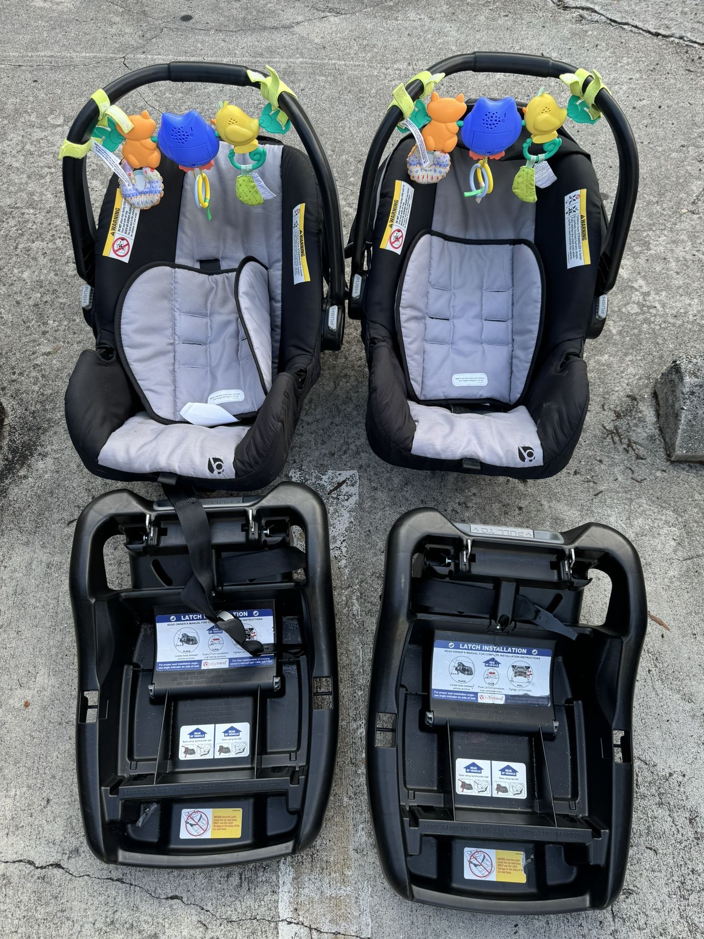 Baby Trend car Seats 