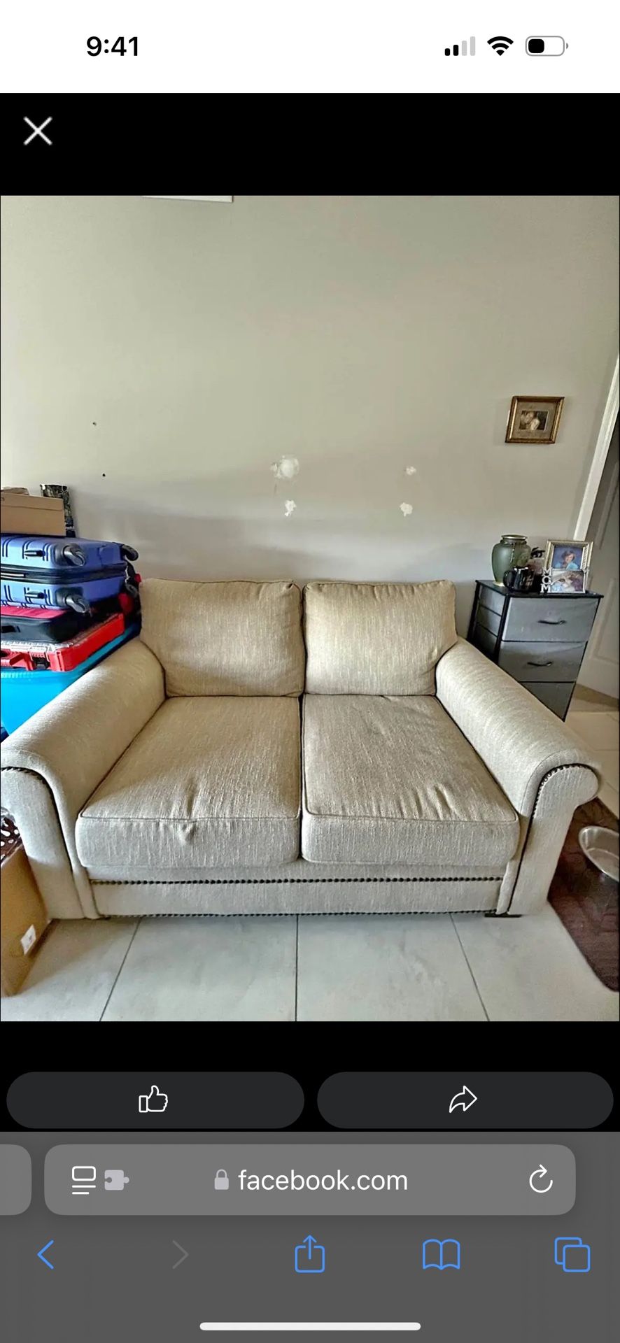 Beige Couch