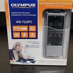 Olympus Digital Voice Audio Recorder VN-722PC