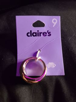 Ring Size 9 at Claire's