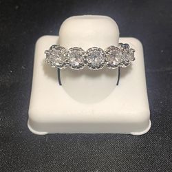Moissanite Ring
