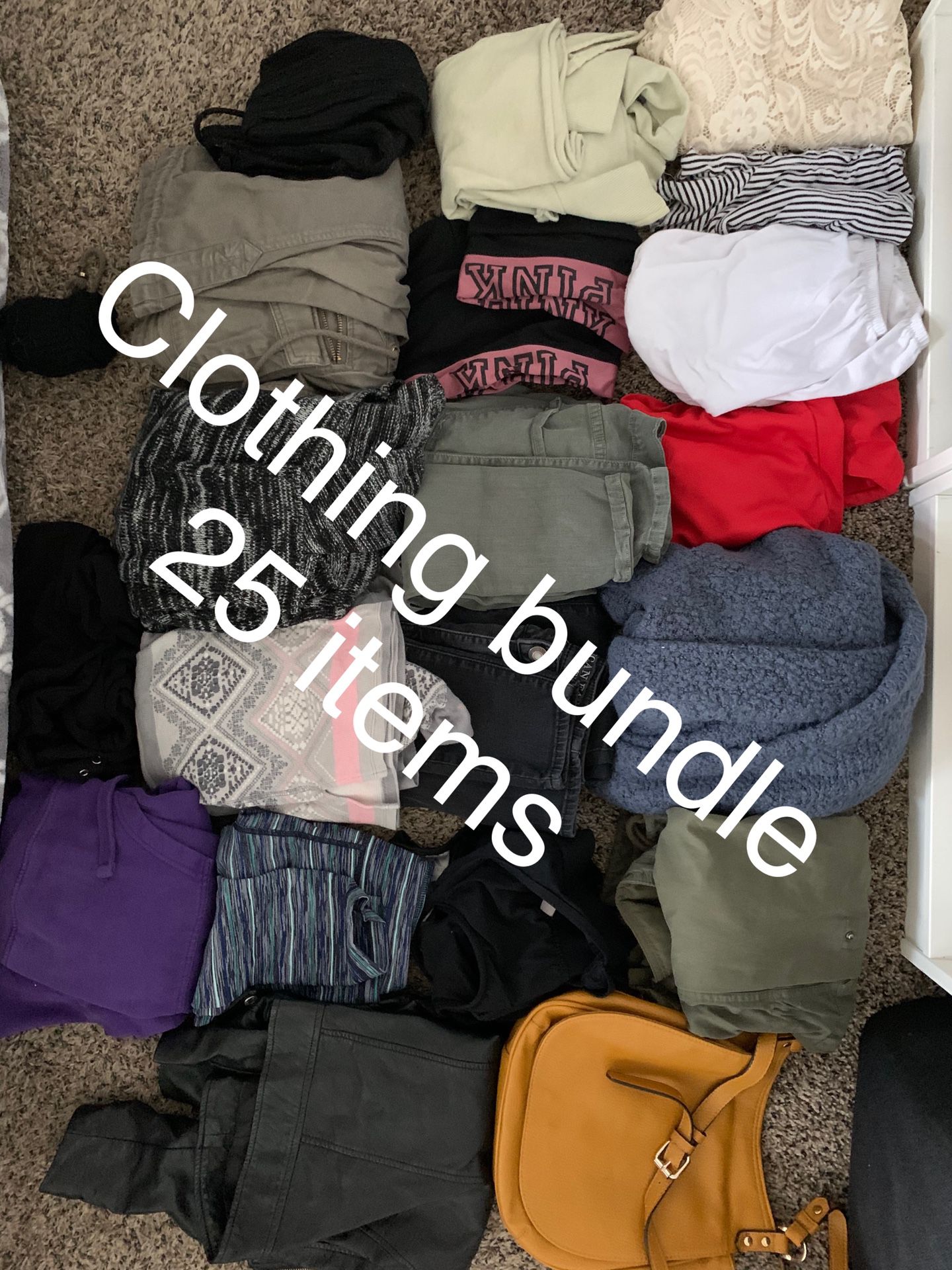 25 pieces of clothes