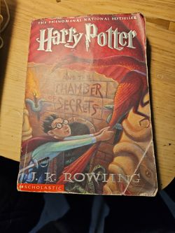 Harry Potter Old Books Chamber Of Secrets And Sorcerer's Stone