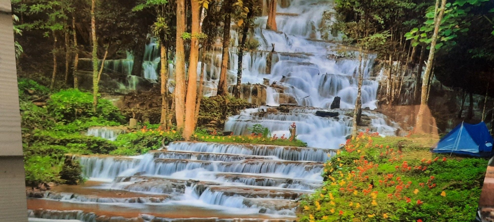 π
Moving Waterfall With Light π π