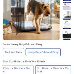 Like NEW Large Folding Dog Cage