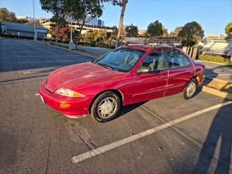 Chevrolet Cavalier Red 4-Door Sedan 1 owner