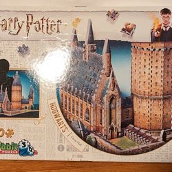 Wrebbit 3D Harry Potter Hogwarts Great Hall Jigsaw Puzzle (850 pcs)