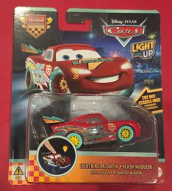 Disney Pixar Cars, Lightning McQueen, Light Up, Race to Celebrate, Brand New for 2026,  VHTF