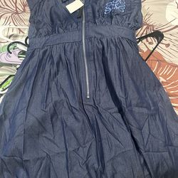 Denim dress