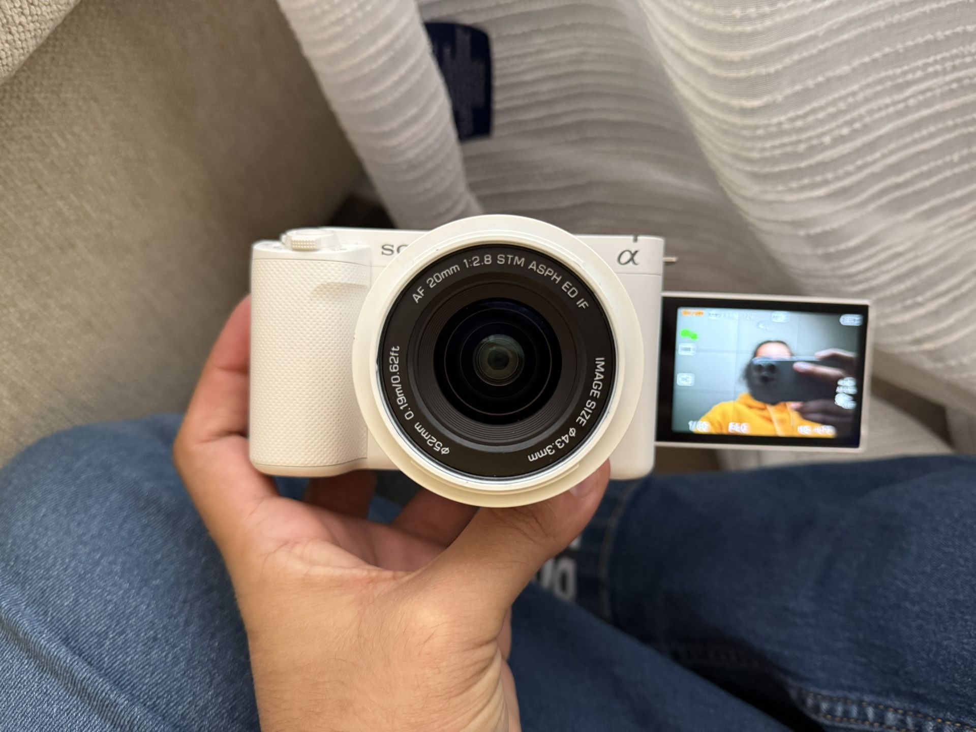 ZV E1 Full Frame Camera with 20mm Viltrox Lens Electronics & Media