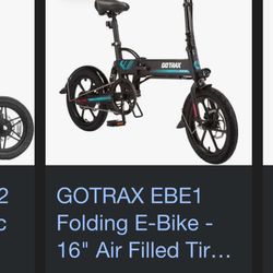 E Bike Go Trax 