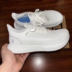 Flux Adapt Run White Gum Shoes Men 8