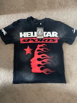 Hellstar Sports Graphic T-Shirt Black