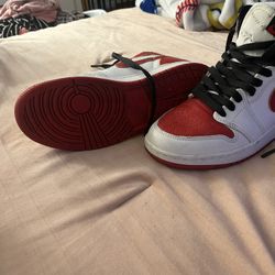 Red Velvet Jordan 1