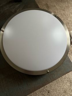 Round Flush Mount Ceiling Light Fixture