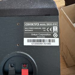 Onkyo Atmos Speakers