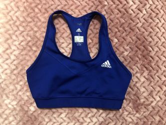 Blue Adidas Sports bra