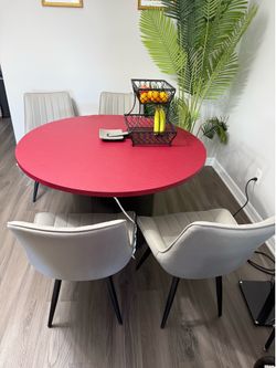Chairs and table