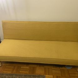 Mustard yellow Futon 