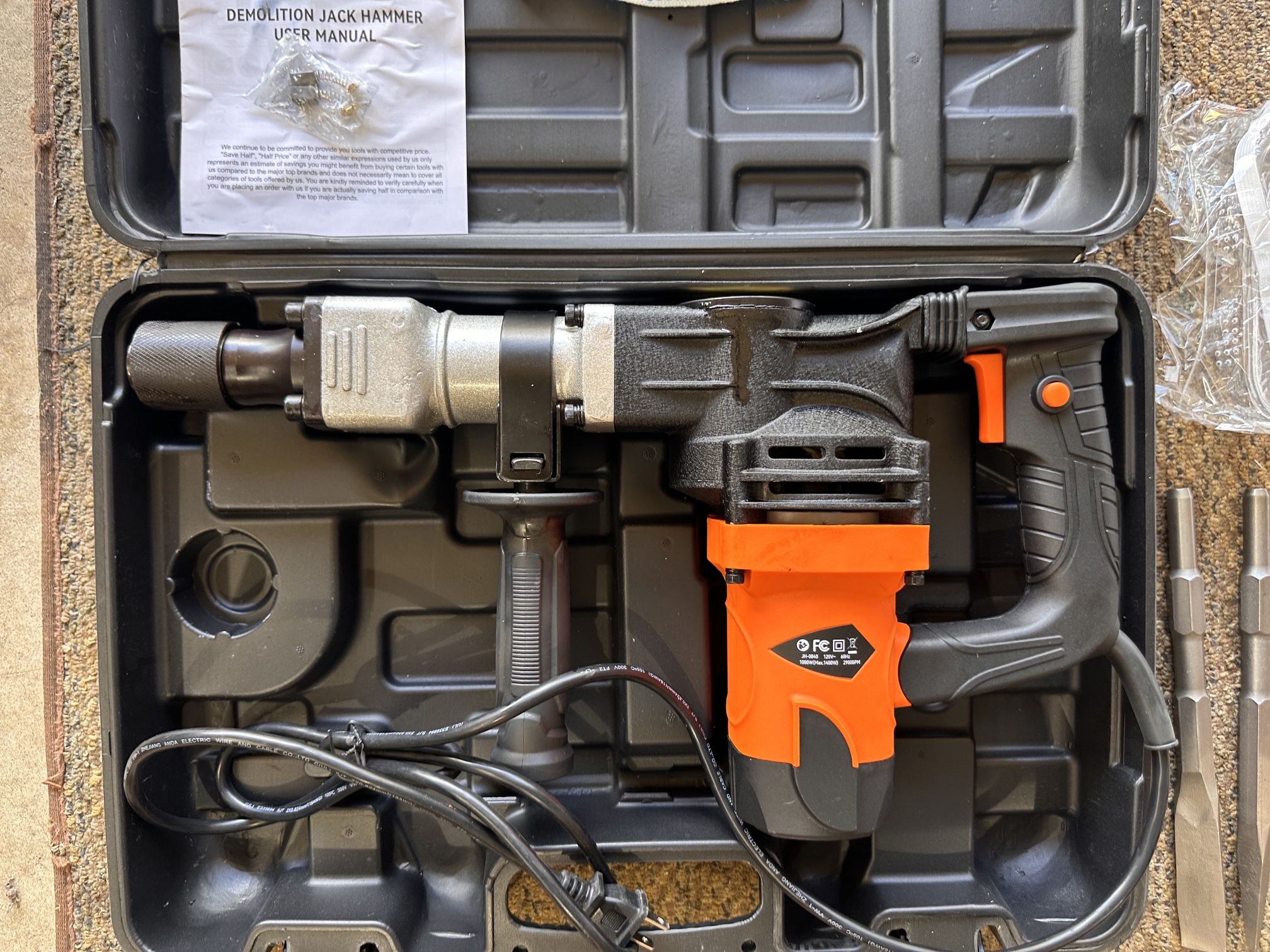 Electric Demolition Jack Hammer