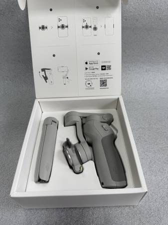 NEW DJI OM 4 Smartphone Gimbal + Carrying Case + MagSafe Clamp