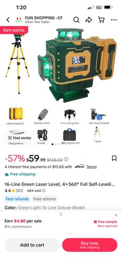 Construction laser