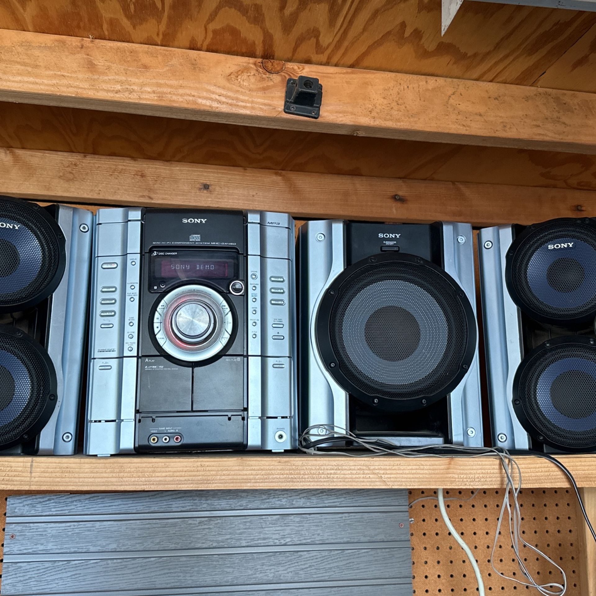 SONY Boombox Mini Hifi Component Stereo System