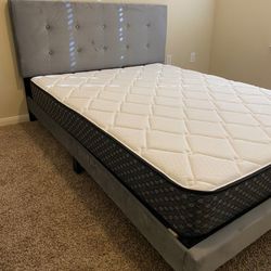 New Full Size Platform Bed With Mattress And Free Delivery