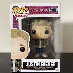 Justin Bieber Funko Pop Rocks Vaulted 