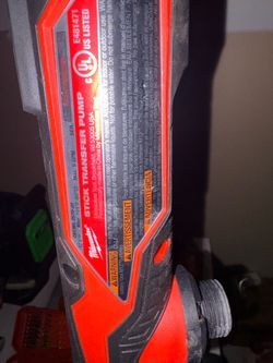 milwaukee stick transfer pump