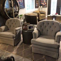 Both Swival Chairs
