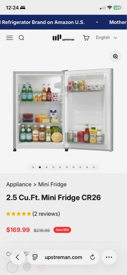 Brand new mini refrigerator for $90