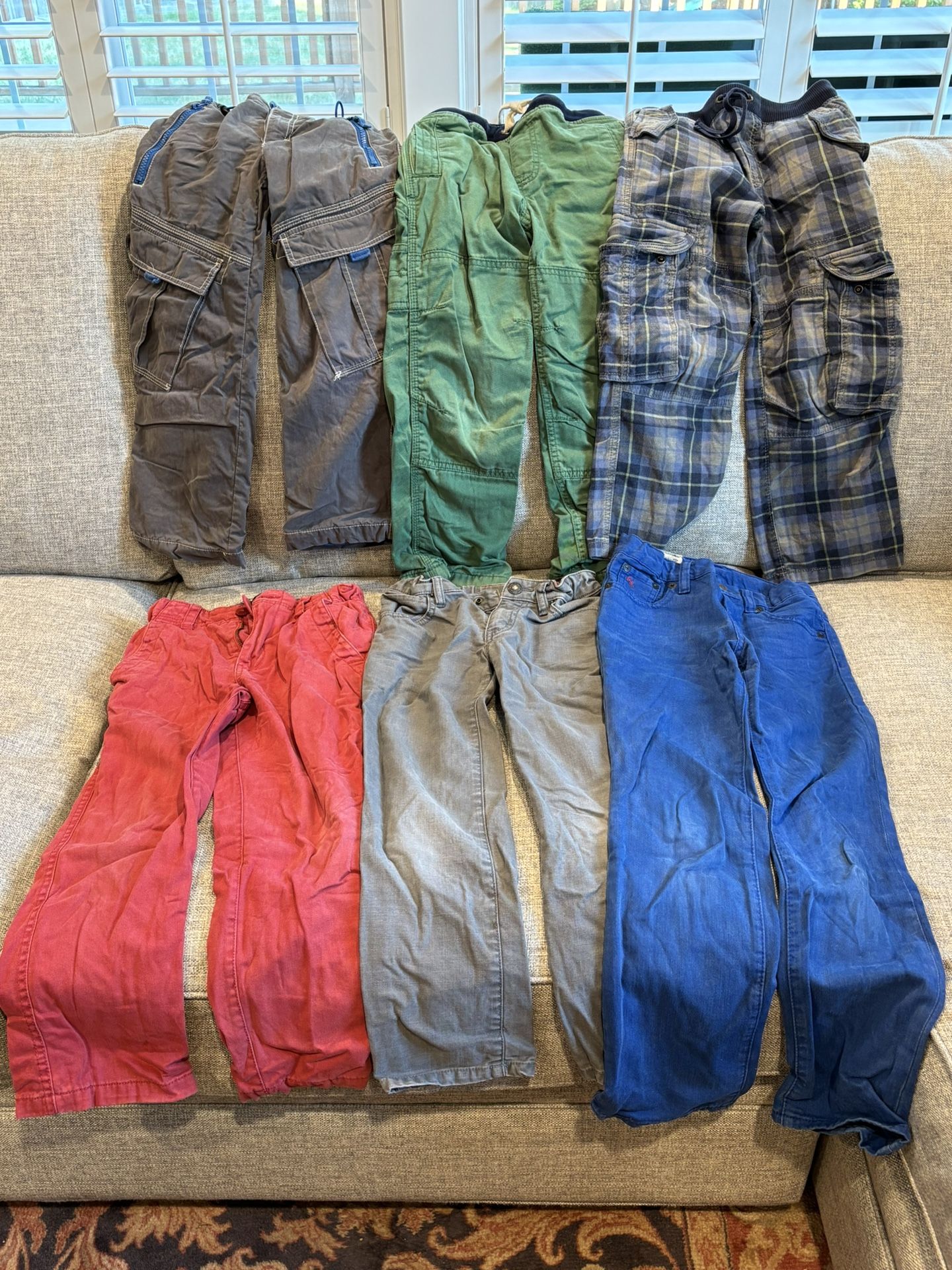 Pants for 6 and 7 year-old boys