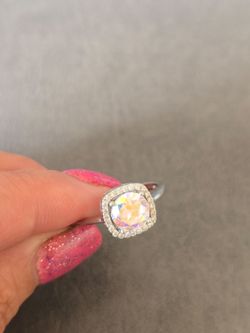 Size 6 or 7 Silver ring