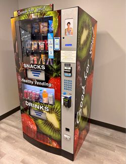 Combo Snack and Drink Vending Machine