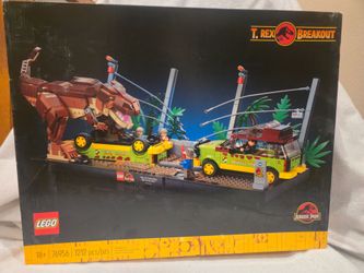 LEGO Jurassic Park T. Rex Breakout Set 76956
