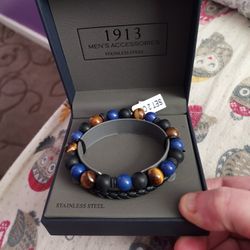 Set Of 2 STERLING SILVER MENS BRACELETS NEW IN BOX MAKE OFFER