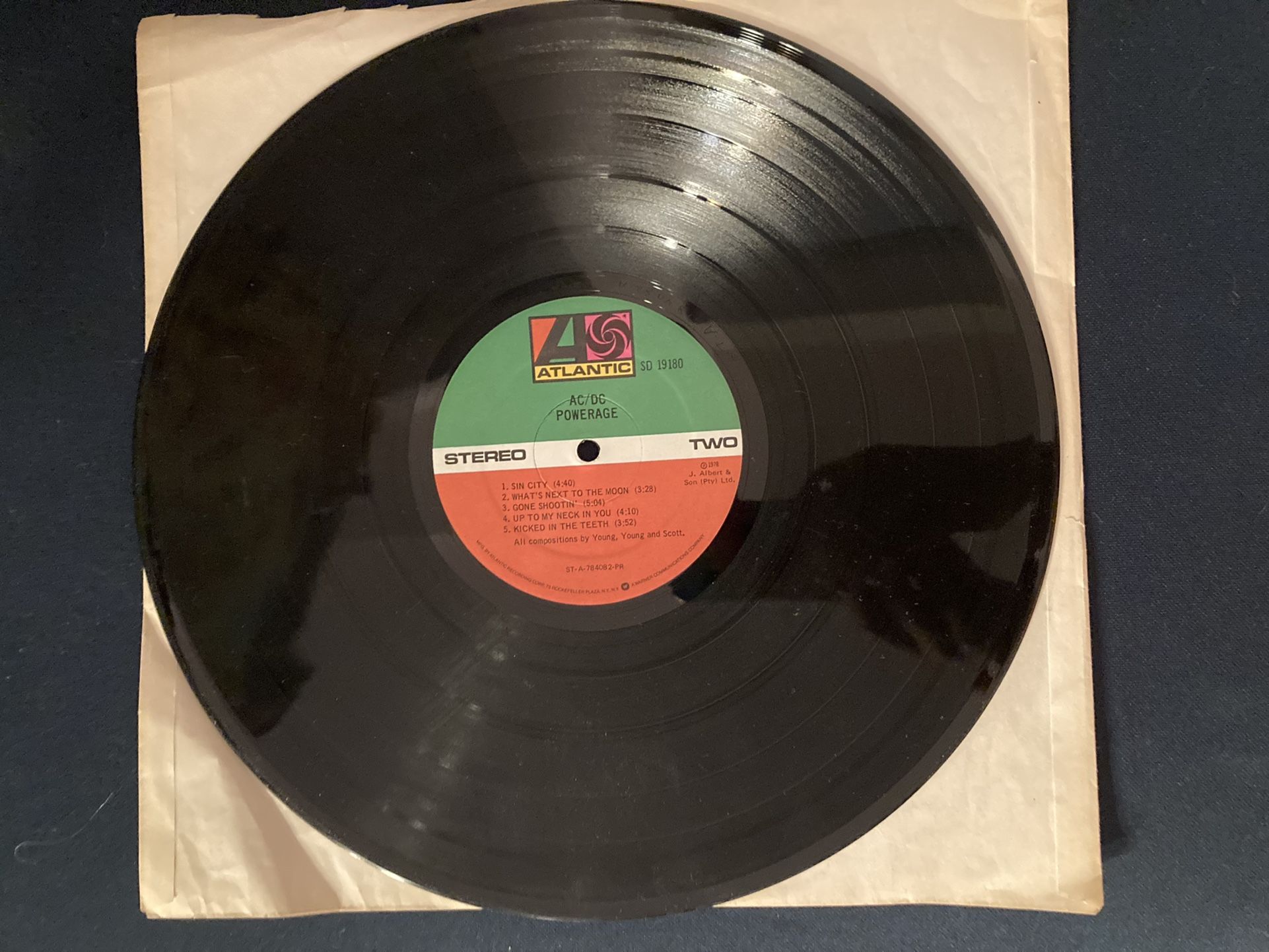 AC/DC Vinyl Record