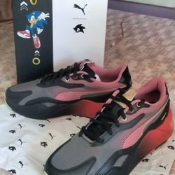 Sonic The Hedgehog x Puma RS-X3 Black/High Risk Red