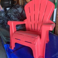 Red Little Kids Target Chair