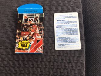 1988  Estrellas Michael Jordan Rules Card /