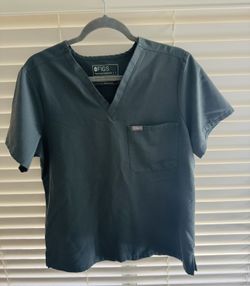 FIGS Olive Green Size Large Women Catarina Top 