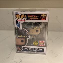 Funko Pop Back to the Future - Doc with Helmet 959 Glow in the Dark